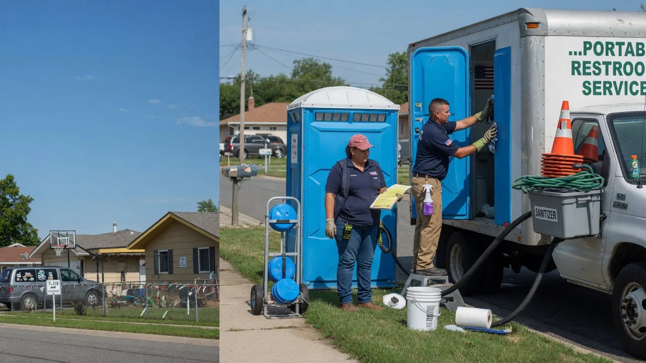 Portable Toilet Rental in Omega, OK near me